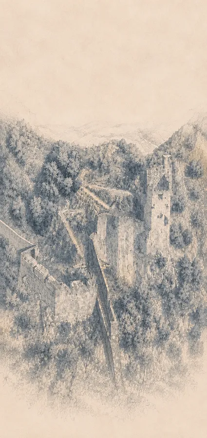 Interactive map of the Saint Francis Rampart
